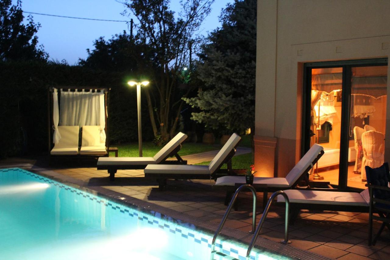 4-Seasons Pool Villa Near Meteora Tríkala Exterior foto